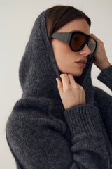 Noella Meeko Knit Dark Grey Melange
