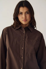 Noella Marlonette Shirt - Chocolate