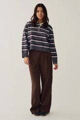 Noella Merryll Knit - Delissa Grey Stripe