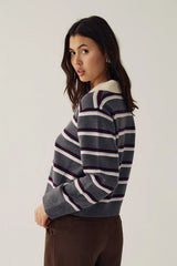 Noella Merryll Knit - Delissa Grey Stripe