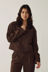Noella Marilda Blazer - Chocolate