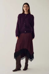 Noella N-Kea Mohair Cardigan - Winter Bloom