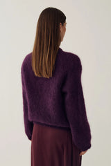 Noella N-Kea Mohair Cardigan - Winter Bloom