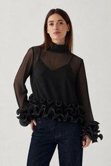 Noella N-Latanie Blouse - Black