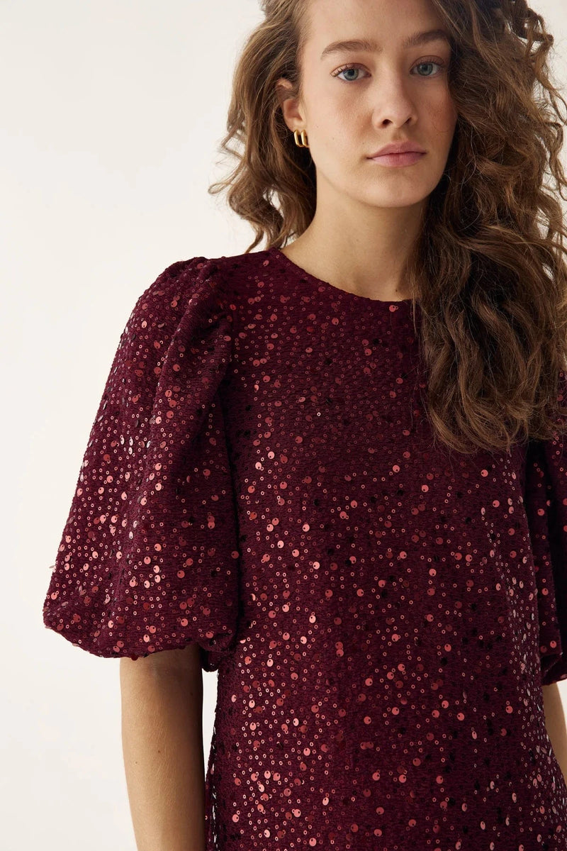 Noella Pastis Short Dress - Winetasting