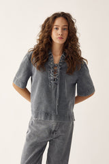 Noella N-Marianna Blouse - Grey
