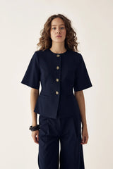 Noella Kasaundra Blazer - Navy