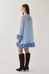 Noella Latania Dress - Sky Blue