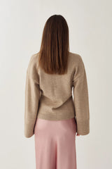Noella Lenyx Knit Cardigan - Sand