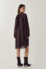 Noella N-Lorenia Dress - Chocolate