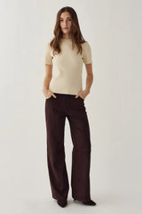Noella Lidie SS Top - Ivory