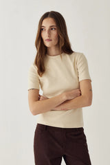 Noella Lidie SS Top - Ivory