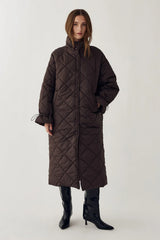 Noella N-Maude Coat - Chocolate