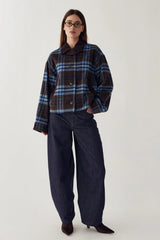 Noella Maiya Jacket Daliyah - Blue Check