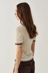 Noella Marthy Knit - Ivory Brown