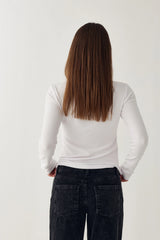 Noella Lidie LS Top - White