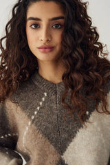 Noella Lai Knit - Ash Brown Mix