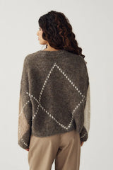 Noella Lai Knit - Ash Brown Mix