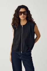 Noella Melany Vest - Black