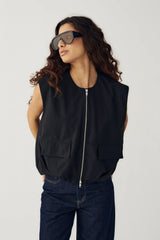Noella Melany Vest - Black