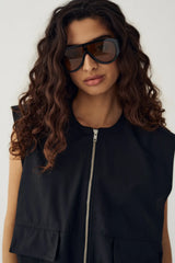 Noella Melany Vest - Black