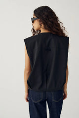 Noella Melany Vest - Black