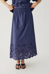 Norella N-Marisol skirt - Dusty Blue