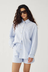Noella Marlon Shirt - Dorla Blue Stripe