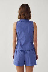 Noella N-Micaiah Blouse - Davy Blue