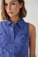 Noella N-Micaiah Blouse - Davy Blue