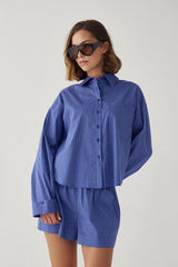 Noella N-Marlon C Shirt - Davy Blue