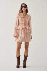 Noella N-myrtia Blouse - Blush Rose