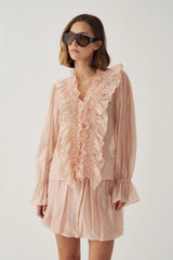 Noella N-myrtia Blouse - Blush Rose