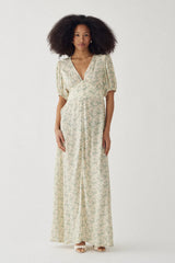 Noella N-Lilith SS Maxi Dress - Dolley Yellow Print
