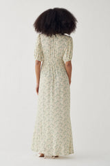 Noella N-Lilith SS Maxi Dress - Dolley Yellow Print