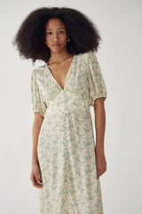 Noella N-Lilith SS Maxi Dress - Dolley Yellow Print