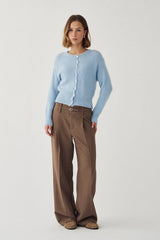 Noella N-Anya Knit Cardigan - Sky Blue