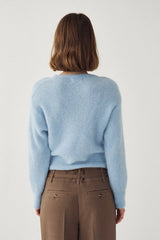 Noella N-Anya Knit Cardigan - Sky Blue