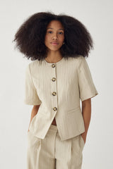 Noella N-Kasaundra Blazer - Oyster