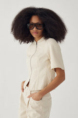 Noella N-Mazie SS Jacket - Ivory