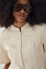 Noella N-Mazie SS Jacket - Ivory