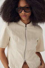 Noella N-Mazie SS Jacket - Ivory