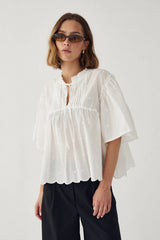 Noella N-Marielle Blouse - White