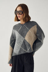 Noella Lai Knit - Grey Mix
