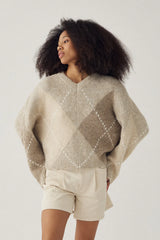Noella Lai Knit - Beige Mix