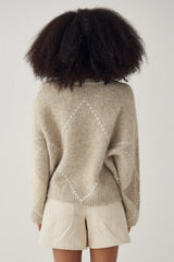Noella Lai Knit - Beige Mix
