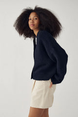 Noella N-Laiana Knit Cardigan - Navy