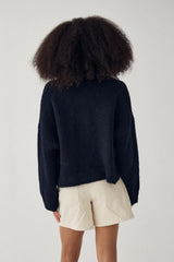 Noella N-Laiana Knit Cardigan - Navy