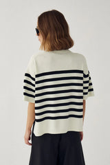 Noella N-Maryann Knit - Darryll Black Stripe