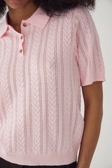 Noella N-Mecca Knit Polo - Baby Pink